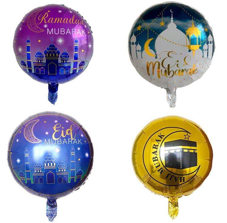 Eid foil balloons