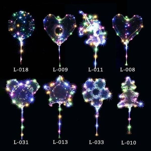 LED-leuchtende Bobo-Ballons - 1 