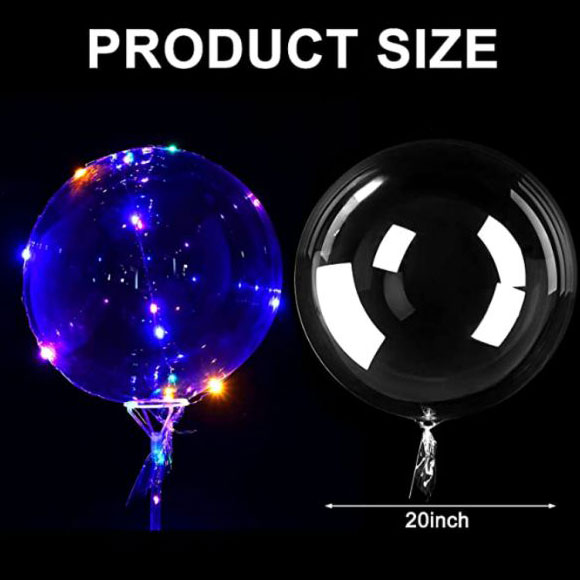 LED-leuchtende Bobo-Ballons - 2