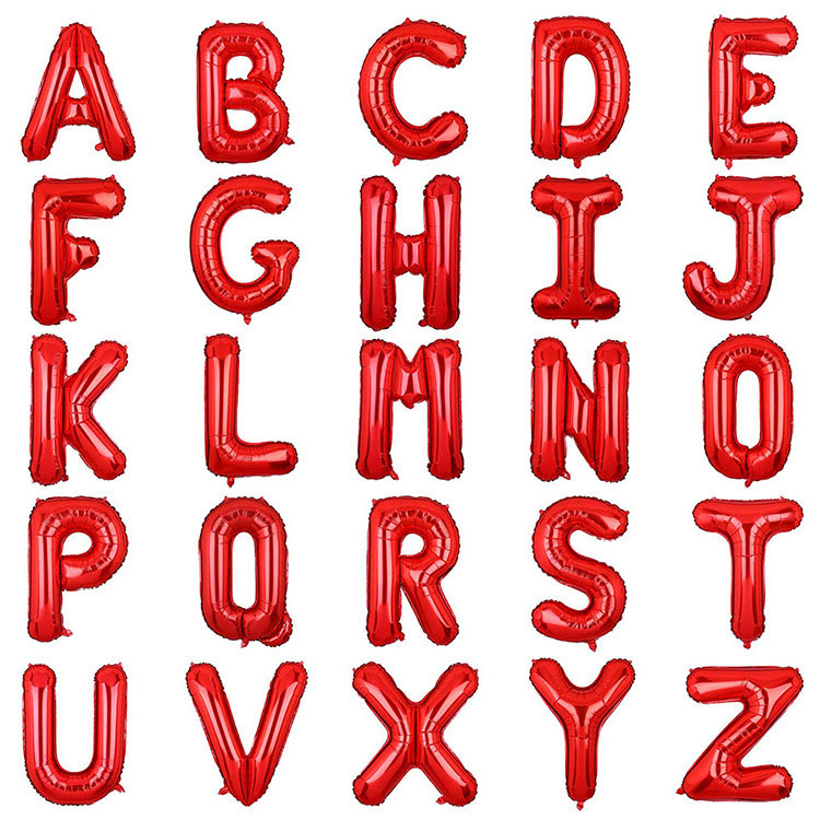 Palloncini con lettere - 2