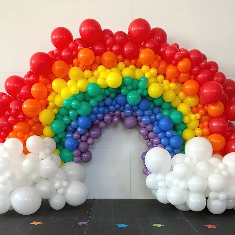 Комплект дъгова арка с балони Rainbow