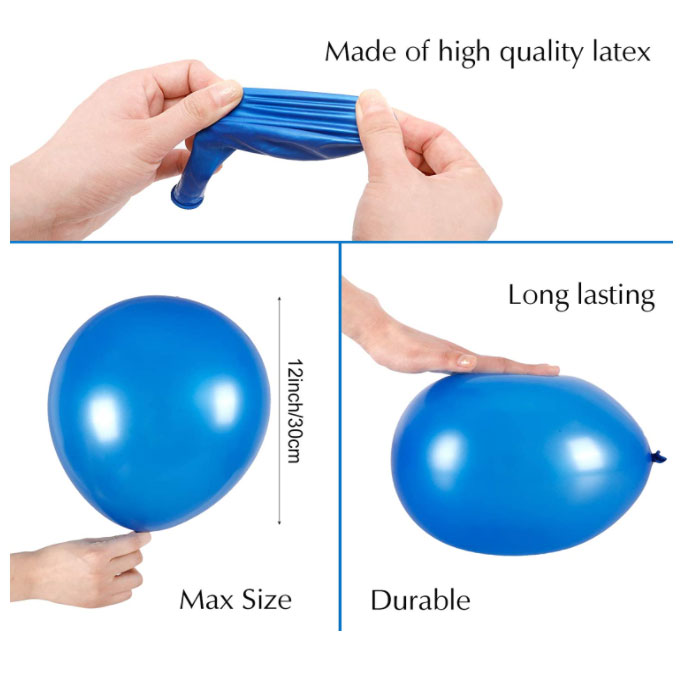 Kulaté latexové balónky - 2 