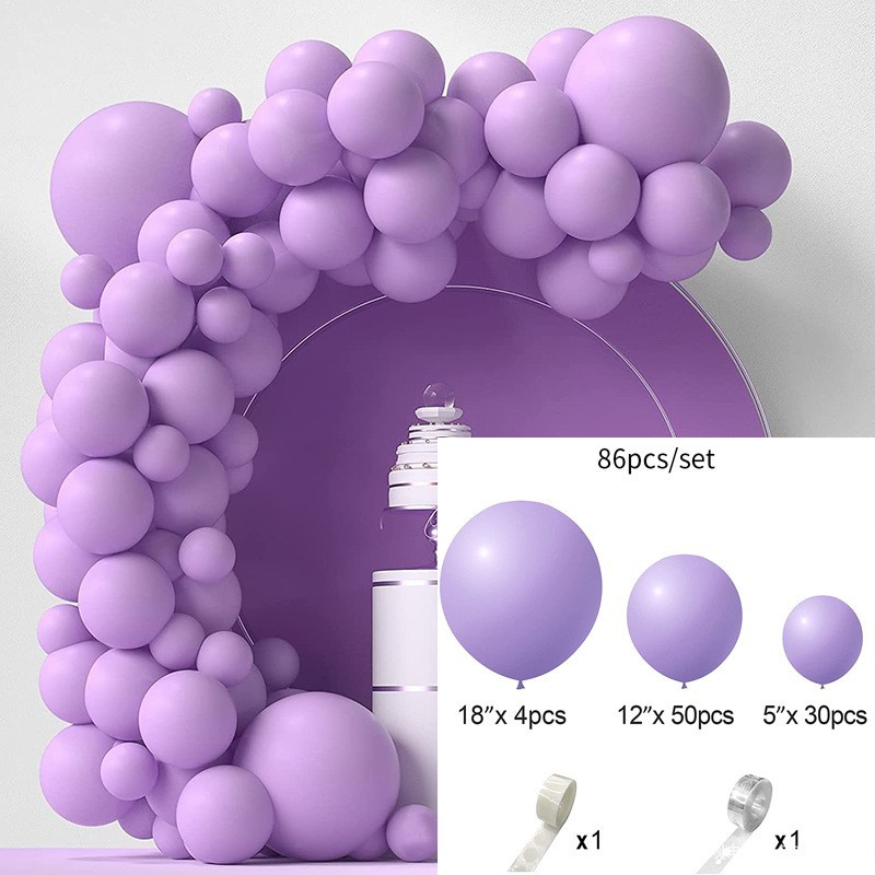Solid Color Balloon arch