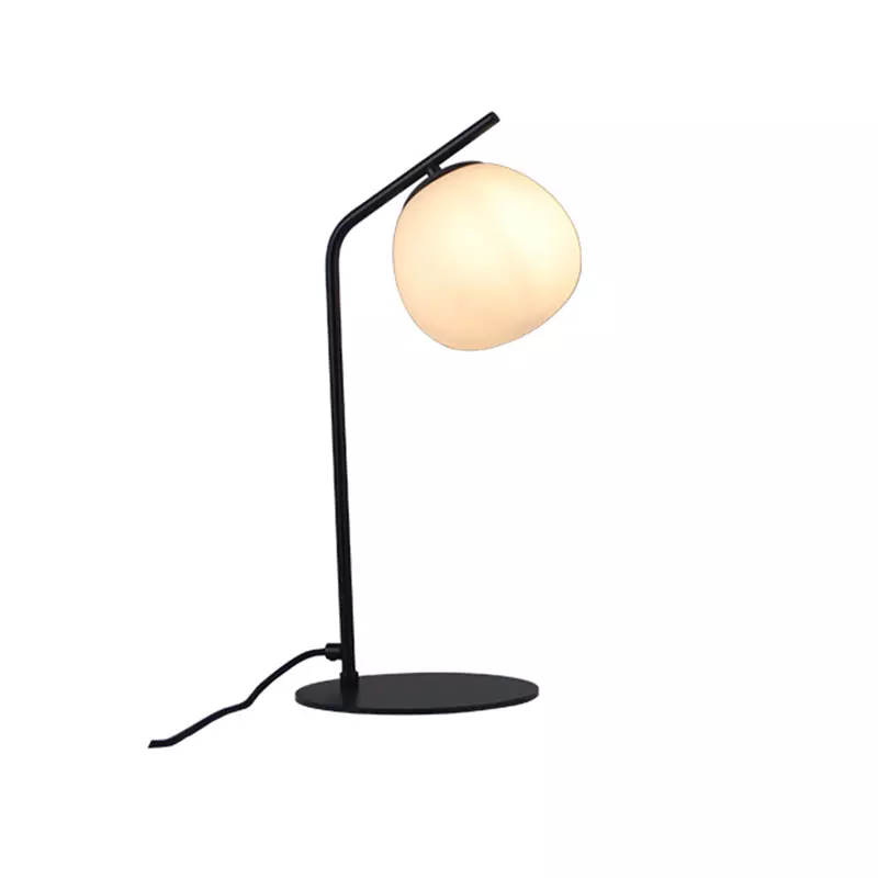 Silid-tulugan Simple at may texture na table lamp