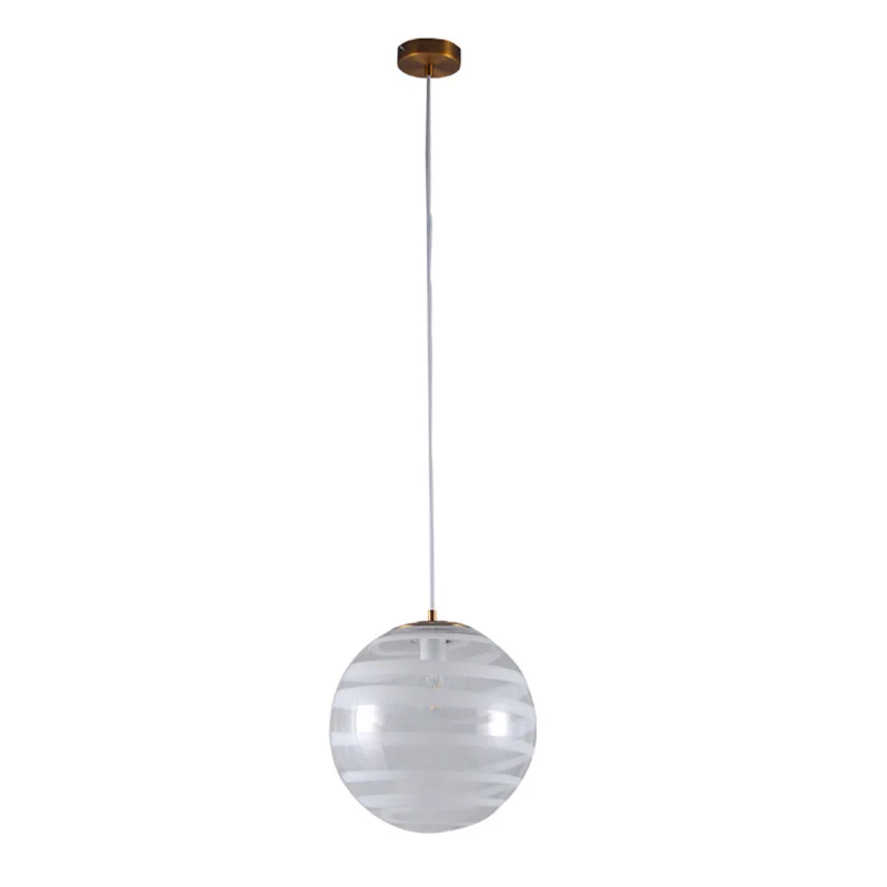 Lampe à suspension de style simple E27, décoration unique