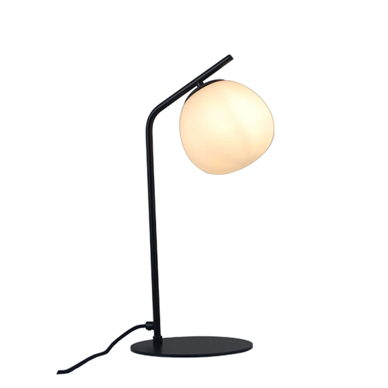 Nordic glass ball table lamp