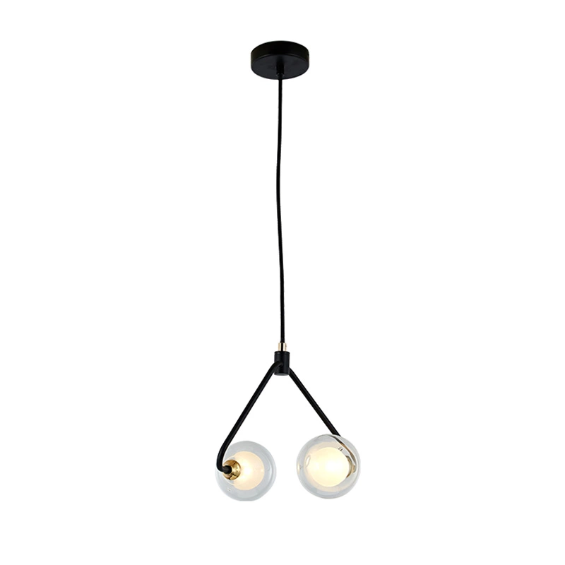 Simple French style G9 pendant lamp