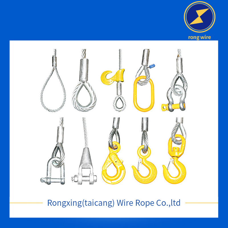 Steel wire hanging cable use