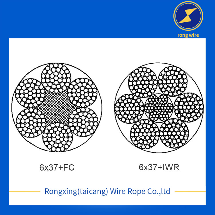 6x37+FC Galvanized Steel Wire Rope - 0 