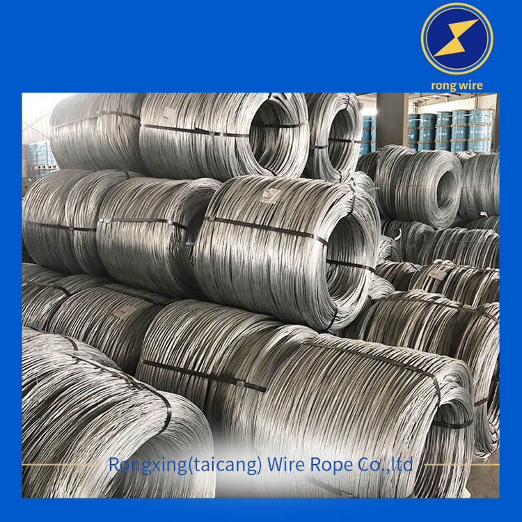 Hot Dip Galvanized Steel Wire for Redrawing