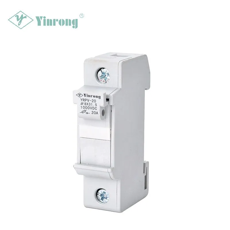 1000VDC 20A 8 × 31.5mm Solar Light PV Fuse Holder