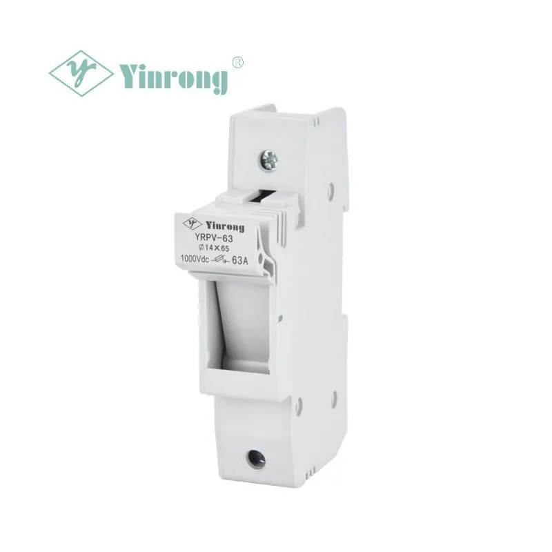 نگهدارنده فیوز ریلی 1000VDC 63A 14×65mm خورشیدی PV DIN