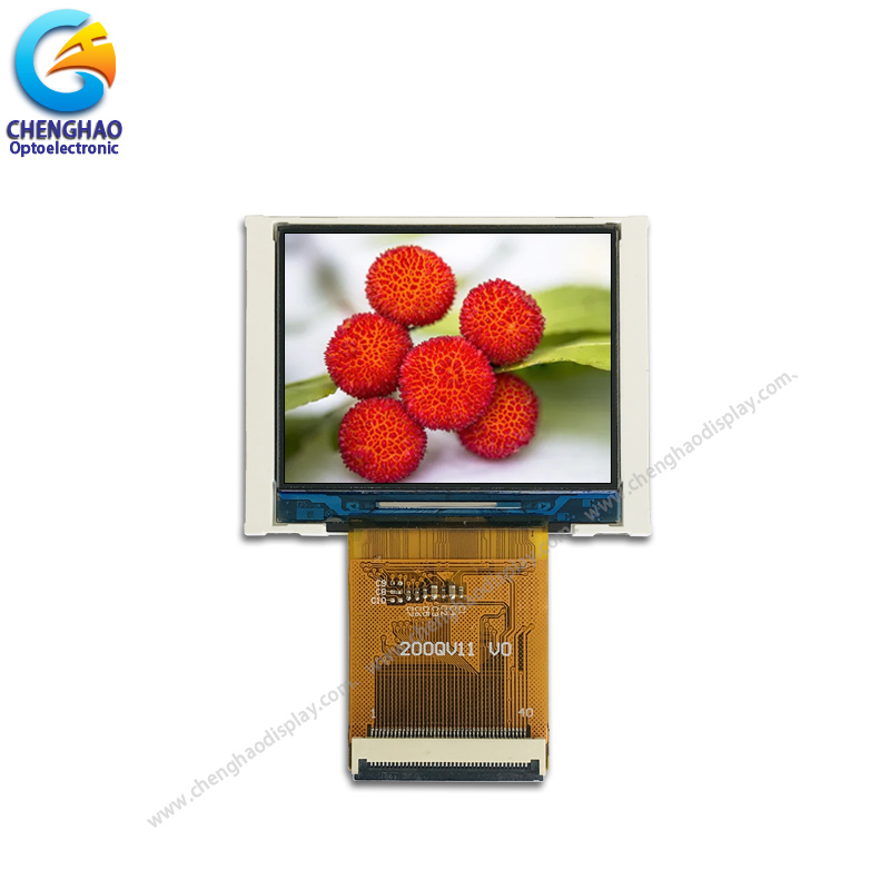 2,0-дюймовий TN TFT-дисплей 320*240 SPI MCU RGB 40 Pin Readable при сонячному світлі