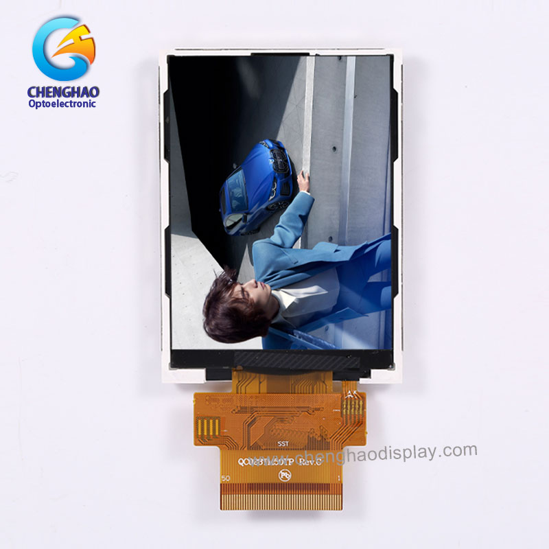 صفحه نمایش 2.8 اینچی TN TFT 240*320 SPI/MCU/RGB ILI9341V 50 پین