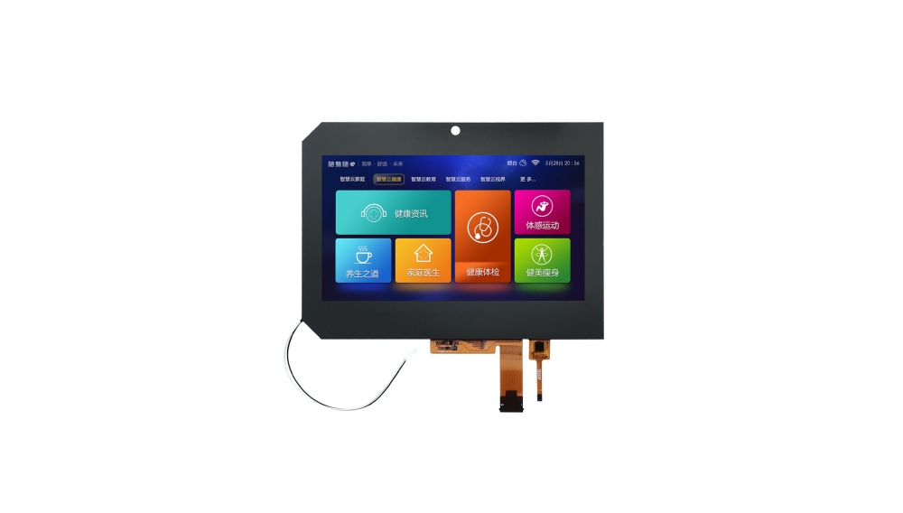 8 tums fullfärgs pekskärmsmodul för LCD-skärm