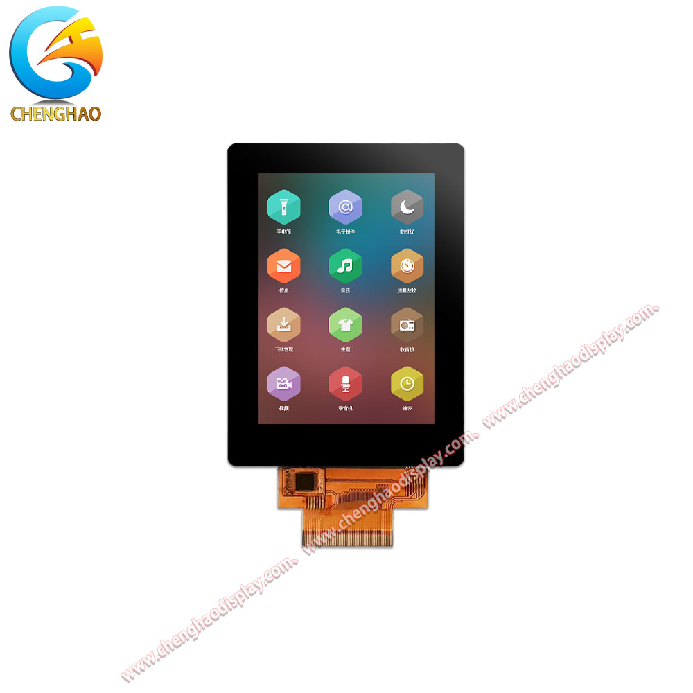 3.5 Inch Custom TFT Display with Capacitive Touch Panel