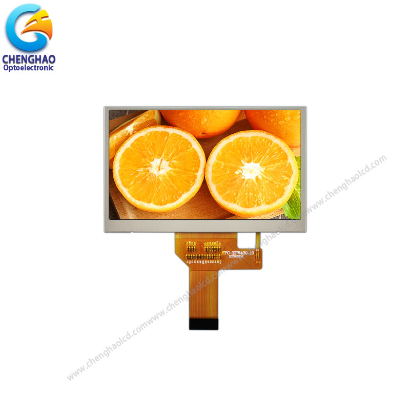 4,3-palčni zaslon HD IPS TFT z ločljivostjo 1280x720