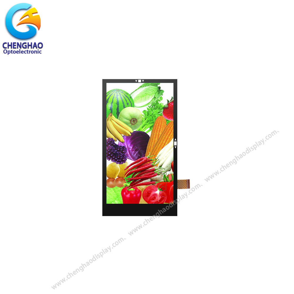 Módulos de tela de toque LCD colorida de 5,5 polegadas