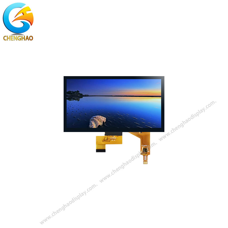 Προσαρμοσμένη οθόνη TFT 7,0 ιντσών Οθόνη αφής LCD 1024*600 κουκκίδων