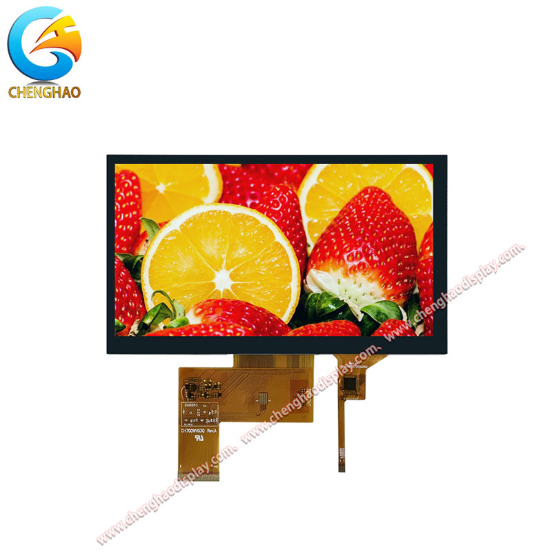 850 Nits High Brightness 7.0 Inch Touch Screen Display