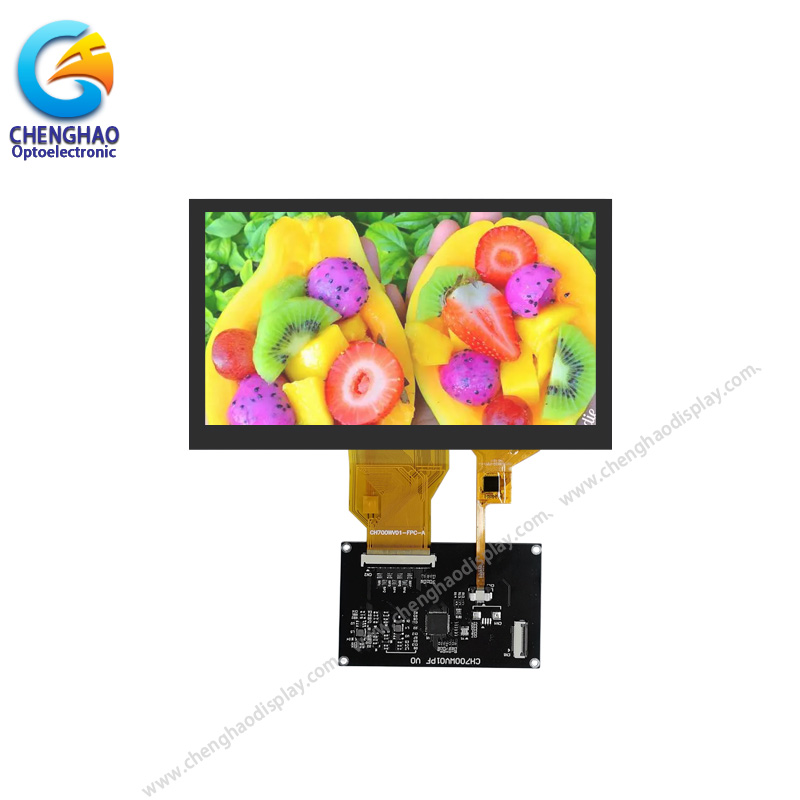 Medical WVGA 7.0 Inch Touch Screen Display