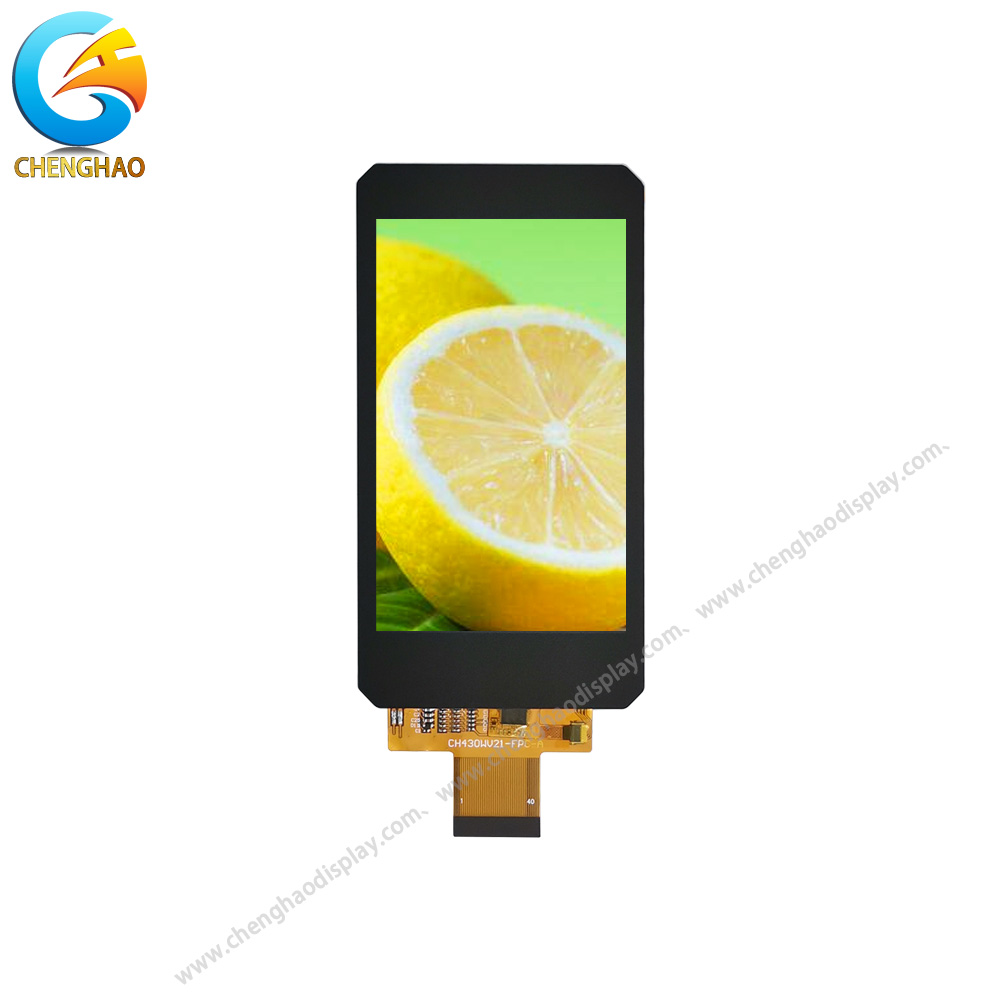 Sunlight Readable 4,3 tommer Touch Screen Display
