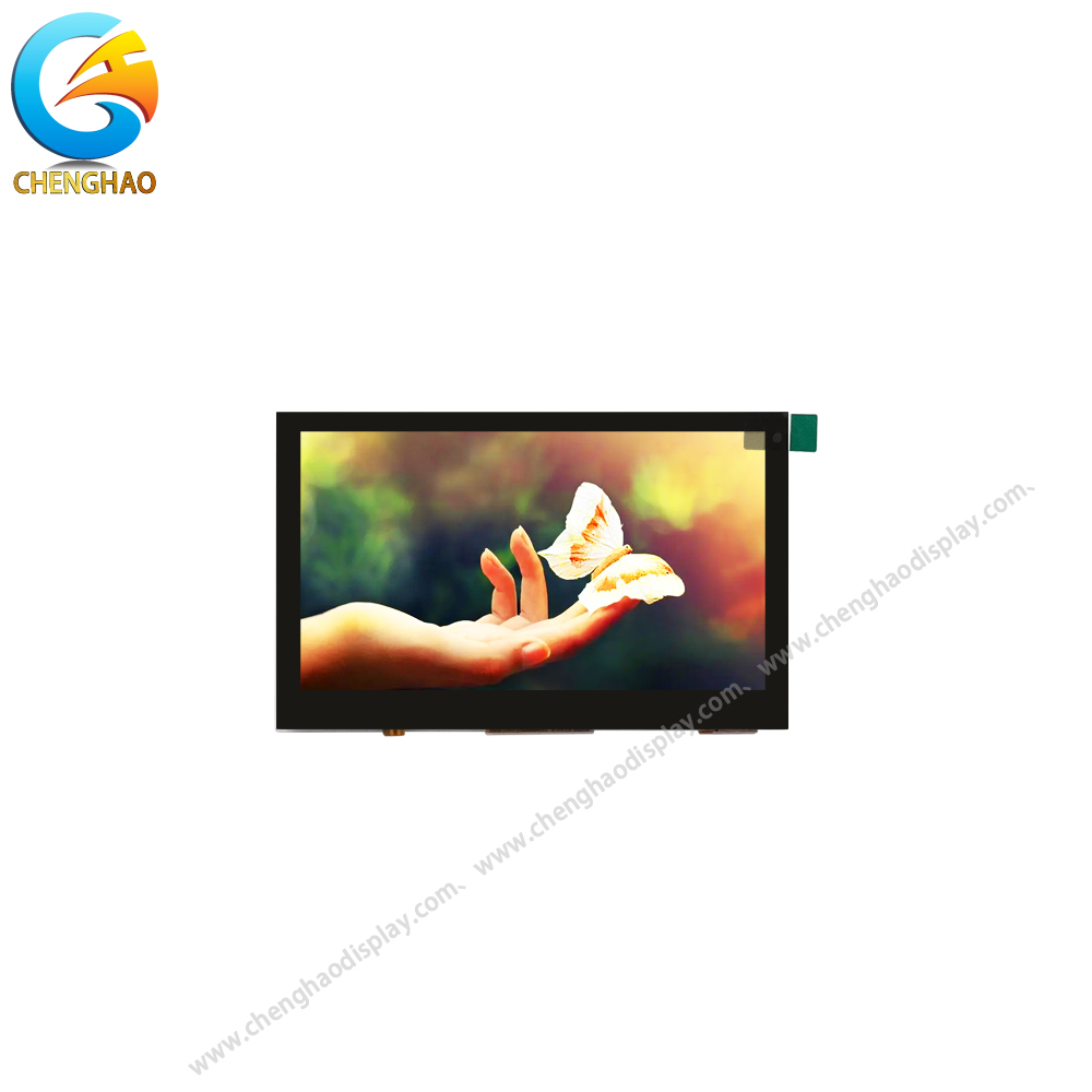 Sunlight Readable 480*272 Resolution 4.3 Inch Touch Screen Display