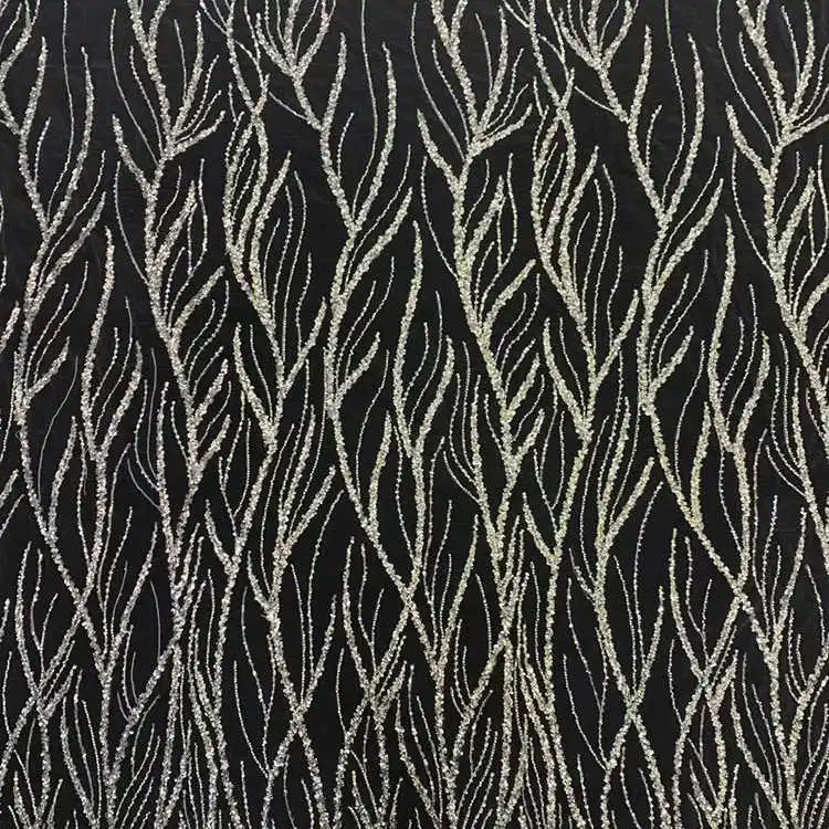 Beaded Lace Fabric