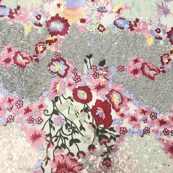 Embroidered Dress Fabric
