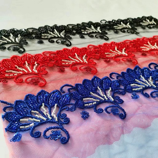 Gorgeous heavy work lace