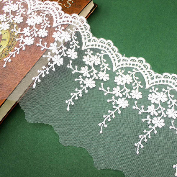 Mesh Embroidery Lace