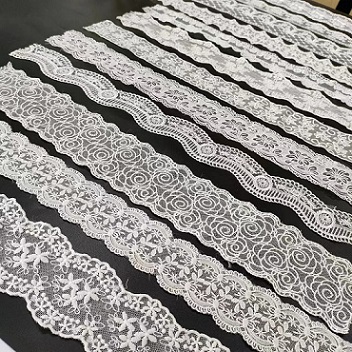 Polyester lace mesh