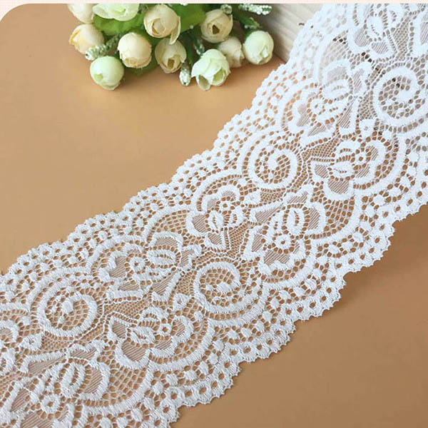 Strips Textile Tulle Stretch Lace