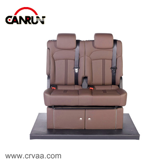 Customizable Armrest Manual Eight-Way Adjustable Single RV Seat - 4