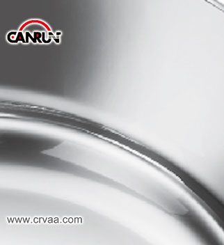 Cylindrical Stainless Steel RV Apartment Sink - 5