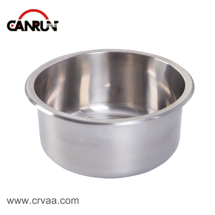 Cylindrical Stainless Steel RV Yacht Sink