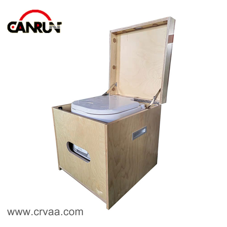 Boîte de camping portable mobile pour toilettes