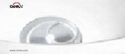 Okroglo dvobarvno stanovanjsko korito iz nerjavečega jekla za jahte za avtodome - 7