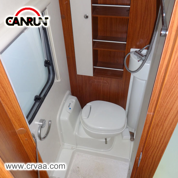 RV Rotatable Toilet with Waste-holding Tank - 2