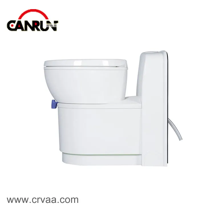 Vaso sanitário rotativo RV com tanque de retenção de resíduos