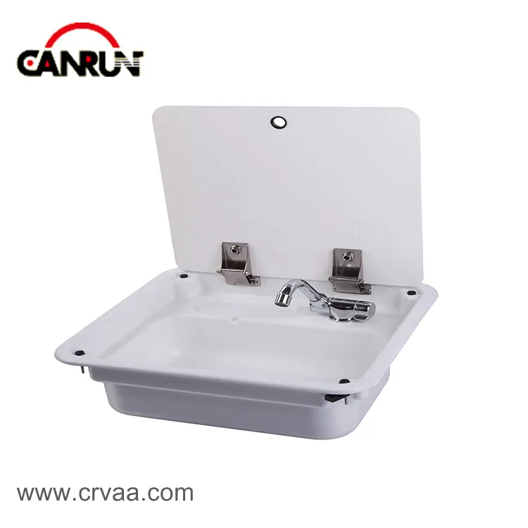 Square Covered Acrylic Wash Basin