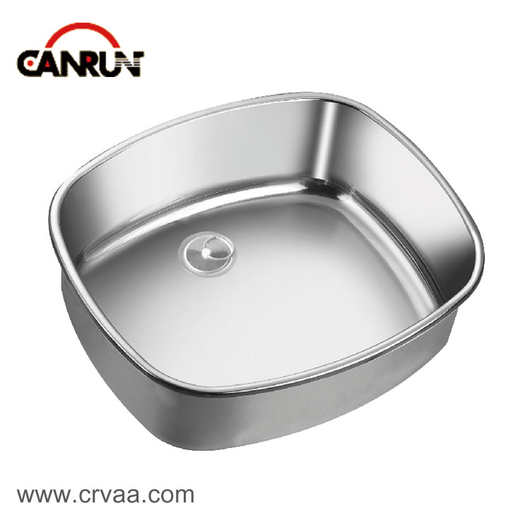 Square Stainless Steel RV Sink