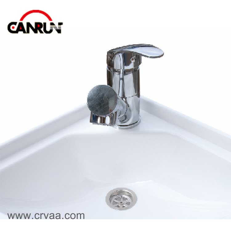 Triangle Sink Corner Plastic Acrylic Wash Basin - 2 