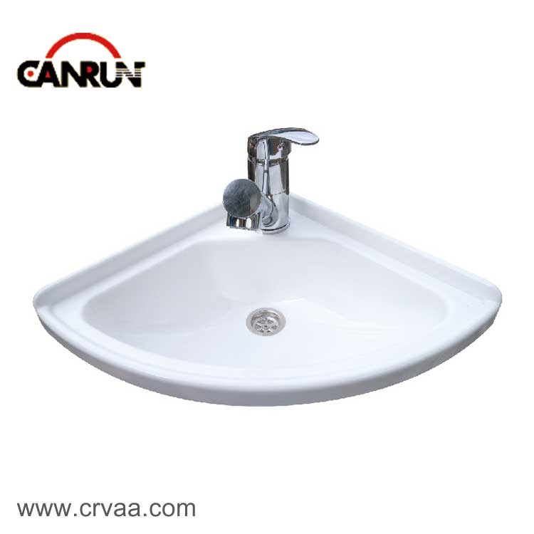Triangle Sink Corner Plastic Acrylic Wash Basin