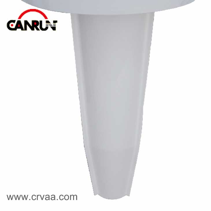 Vertical Acrylic Triangle Wash Pedestal Basin - 1 