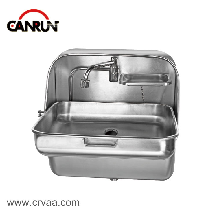 Wall Mounted Folding Stainless Steel Wash Basin