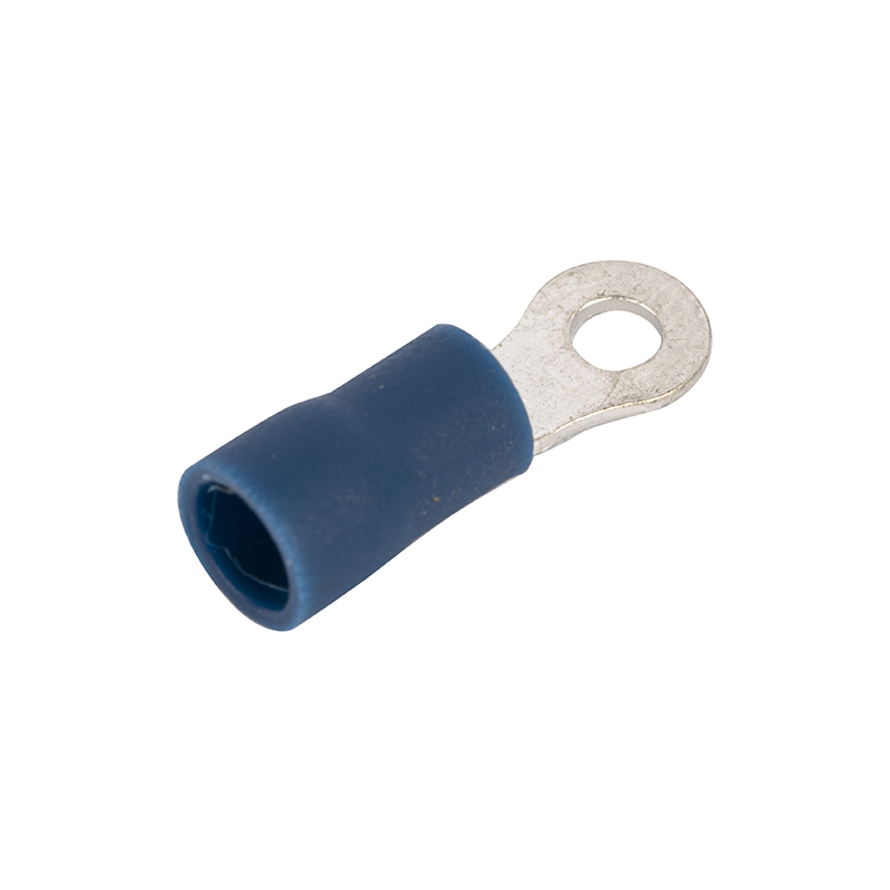 ขั้วต่อแหวนหุ้มฉนวน PVC สำหรับลวด 16-14AWG