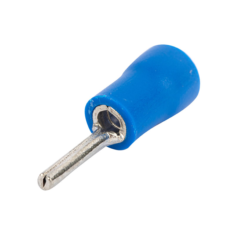 Vinyl-Insulated Funnel Entry Pin Terminals for 16-14AWG