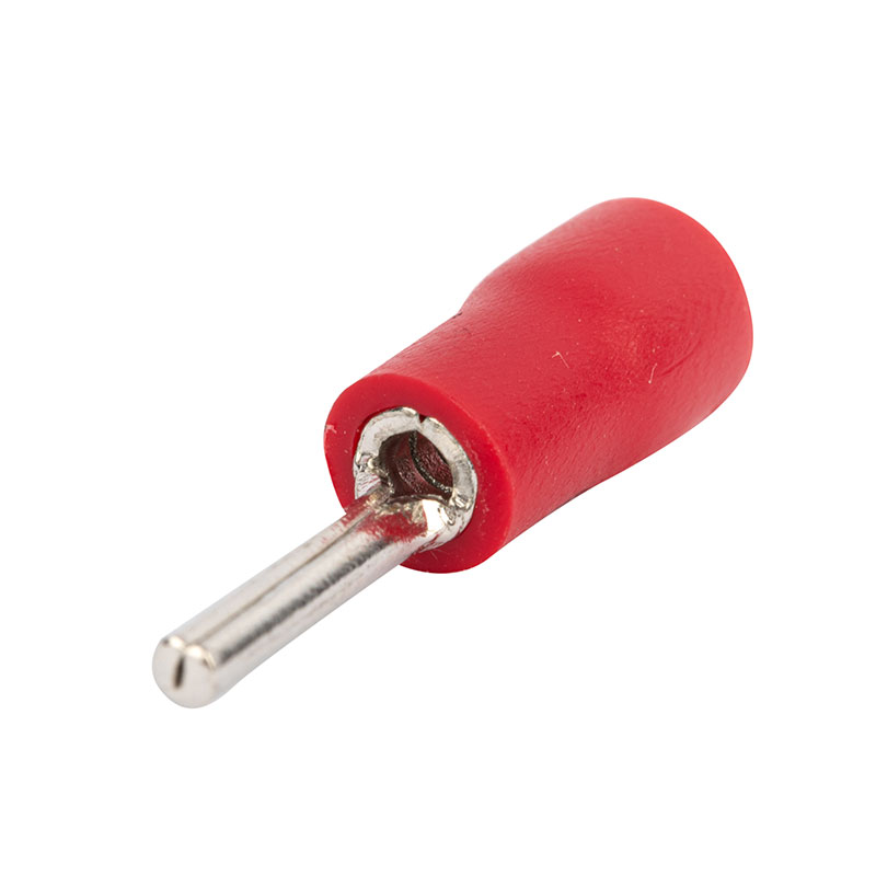 Vinyl-Insulated Funnel Entry Pin Terminals for 22-16AWG