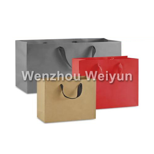 Ribbon Handle Paper Bag